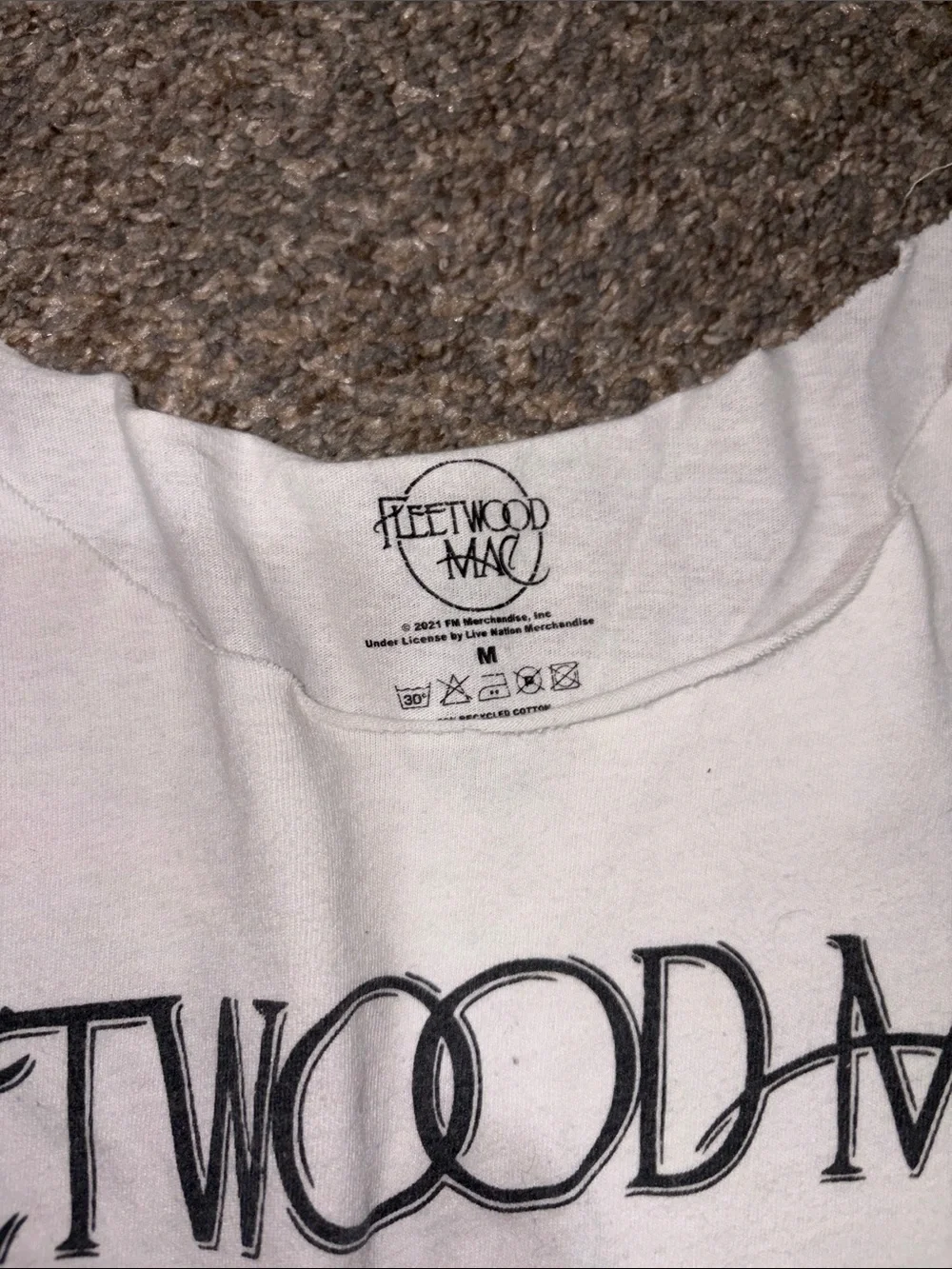 Fleetwood Mac white short